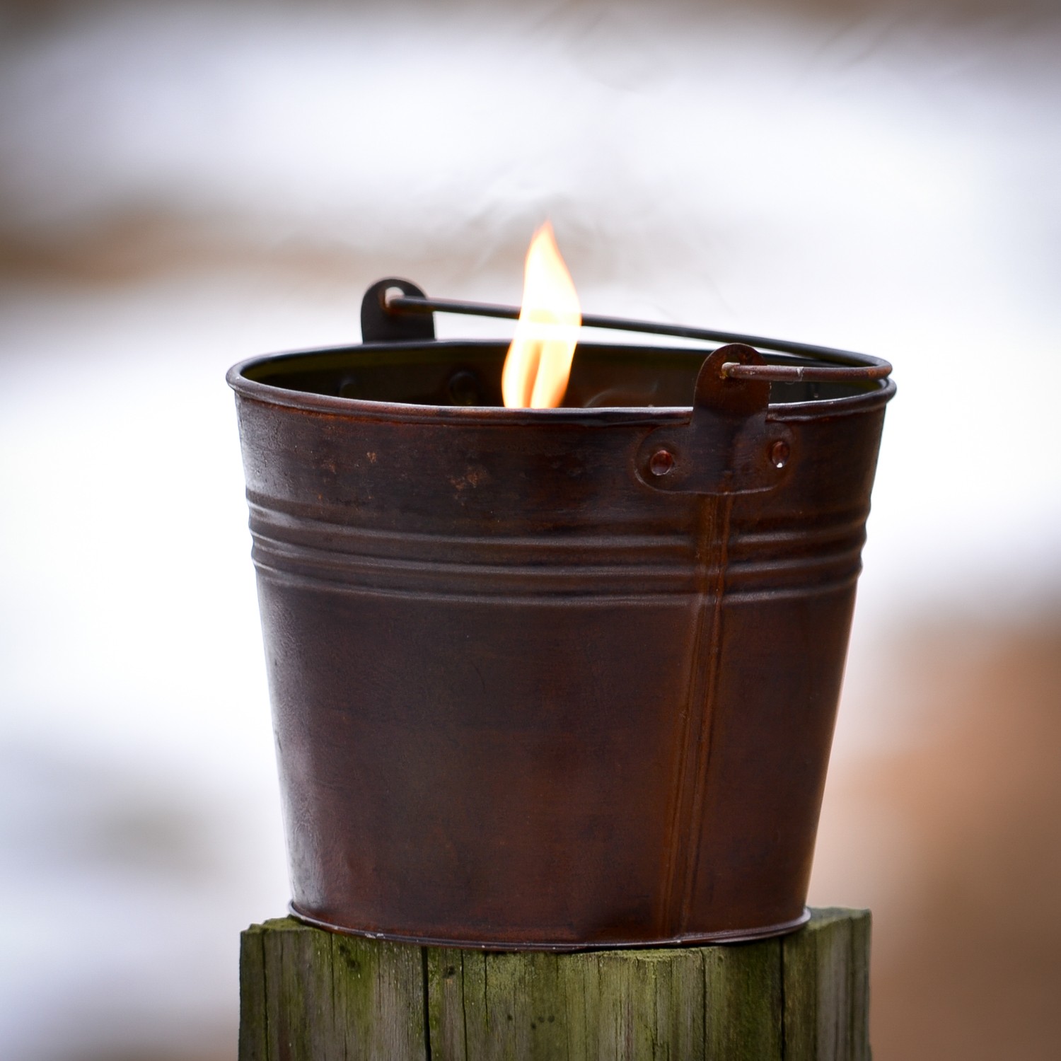 Citronella Bucket Candle Dark Brown 22 oz. (Default)