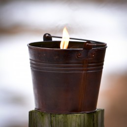 Citronella Bucket Candle Dark Brown 22 oz. (Default)