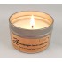 Crackling Firewood Customizable Message Candle